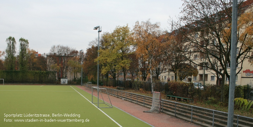 Sportplatz L&uuml;deritzstrasse, Berlin-Wedding